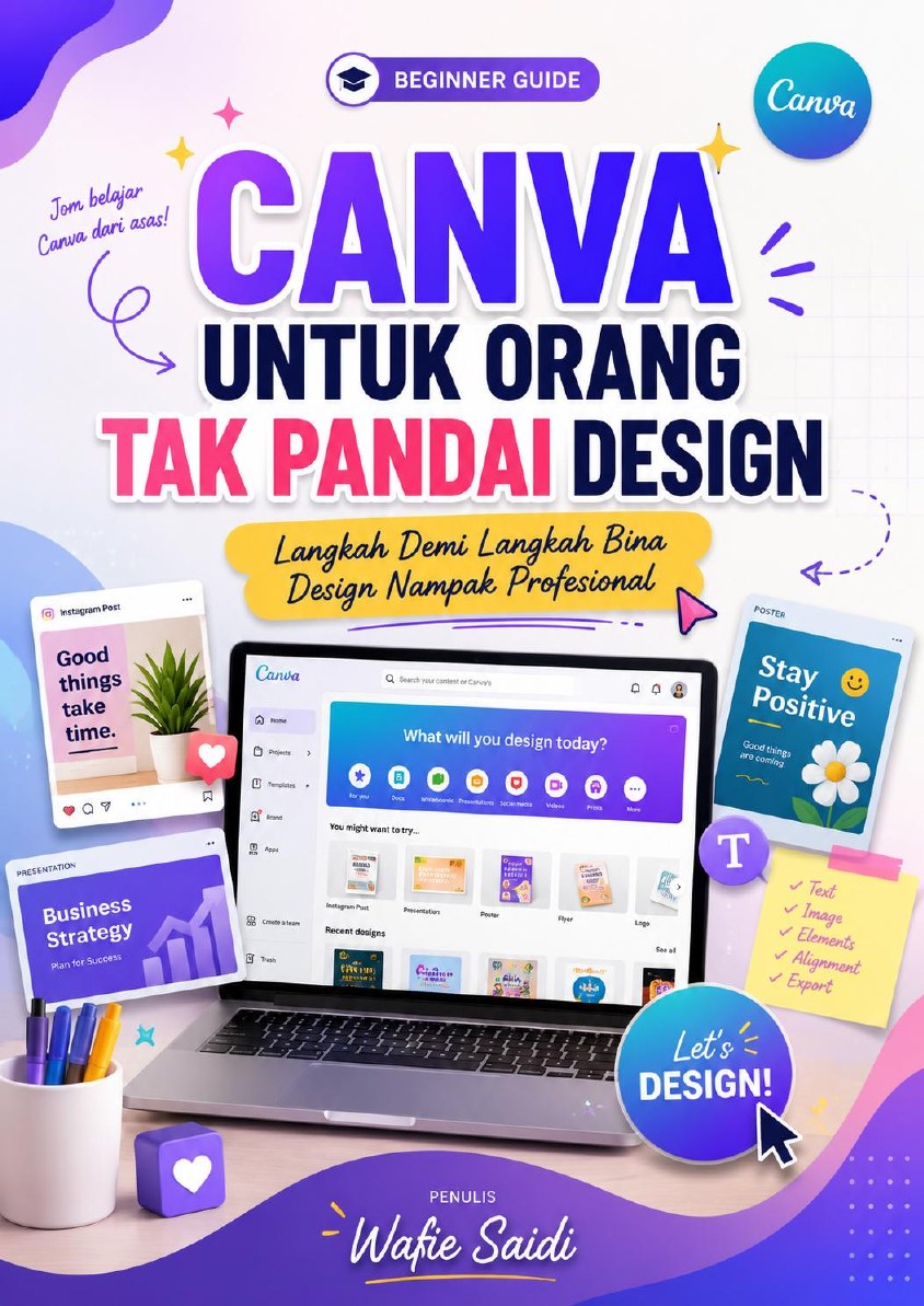 Cover Canva Untuk Orang Tak Pandai Design